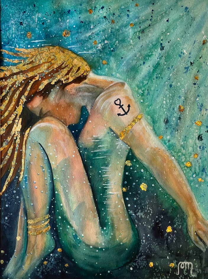 Nachtmalerin Pädi Muntwyler - Deep water