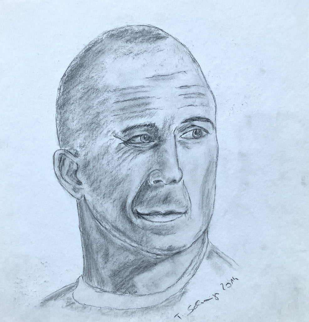 Tanja Catharina Schwaiger - Bruce Willis Portrait