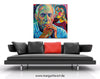 Margarita Kriebitzsch - Pablo Picasso mit seiner Muse Poster Kunstdruck - Margarita Kriebitzsch, Hamburg, Deutschland Wandbild