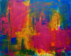 Heike Ponge - Farbintensive leuchtende abstrakte Acrylmalerei