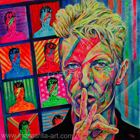 Margarita Kriebitzsch - David Bowie - The bright colors of life