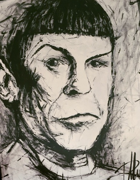 Raphael Murr - Spock Poster Kunstdruck - Raphael Murr, Ybbs, Österreich Wandbild