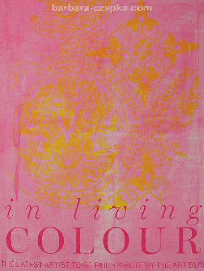 Barbara Czapka - Colour Poster Kunstdruck - Barbara Czapka, Wien, Österreich Wandbild