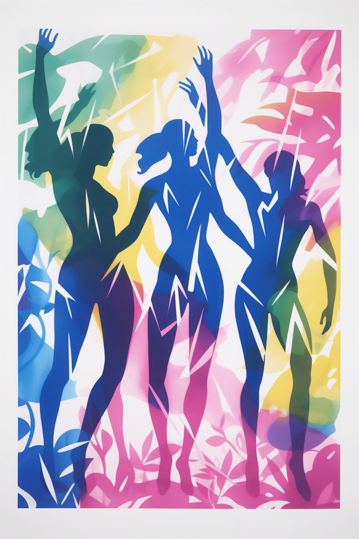 Frank Daske - Drei tanzende Frauen