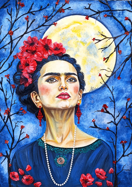 Ela Zollmann - Frida Kahlo - Schneemond