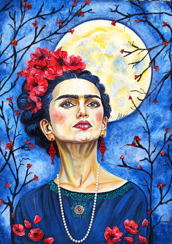 Ela Zollmann - Frida Kahlo - Schneemond