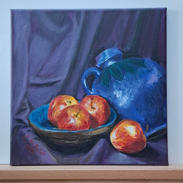 Lucyna Dorota Hartmann-Boldt - Stillleben mit Äpfel