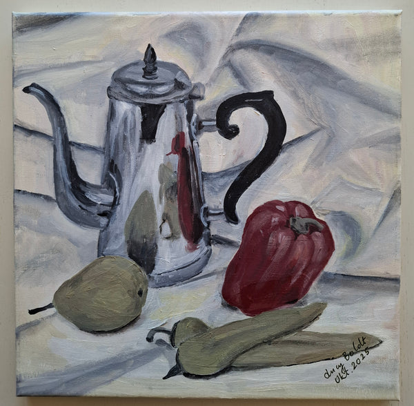 Lucyna Dorota Hartmann-Boldt - Stillleben mit Paprika