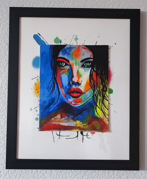 Sabine Kolbrink-Zeltner - Abstraktes Portrait