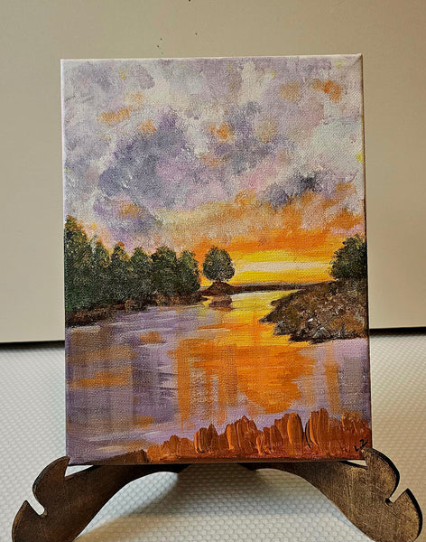 Jessika Gonzales - Natur in Sonnenaufgang