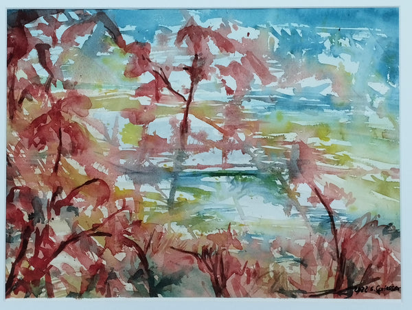 Sabine Griesser - Imaginäre Herbstlandschaft