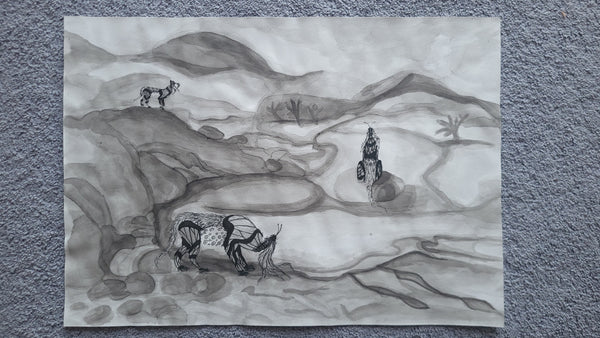 Jana Steinmann - Ruhiger Abend beim Gewässer