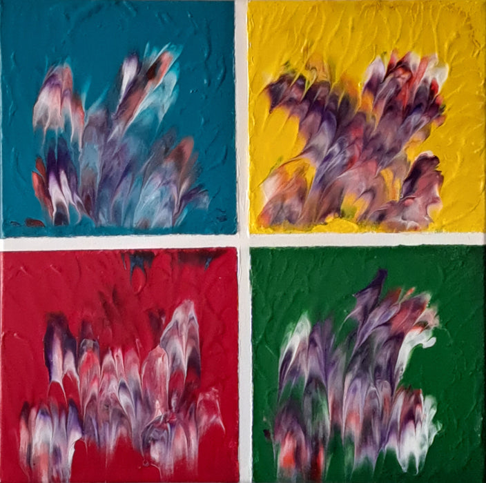 Birgit Friederichs - Verwirbelung nach Andy-Warhol-Style