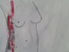 Melanie Nesser - Frauentorso in Grau