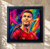 Margarita Kriebitzsch - Cristiano Ronaldo Fußballstar Portrait – Kunst-Mini