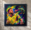 Margarita Kriebitzsch - Neymar Fußballstar Portrait – Kunst-Mini