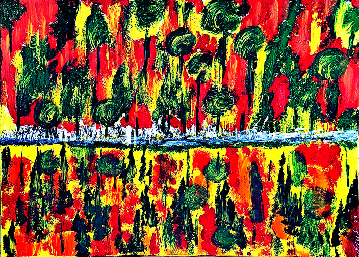 Fritz Schneider - Herbstwald