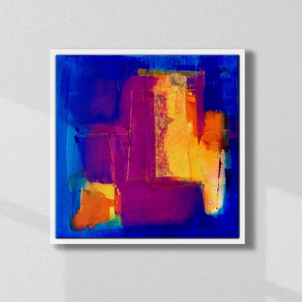 Heike Ponge - Farbenfrohe freie abstrakte Acrylmalerei