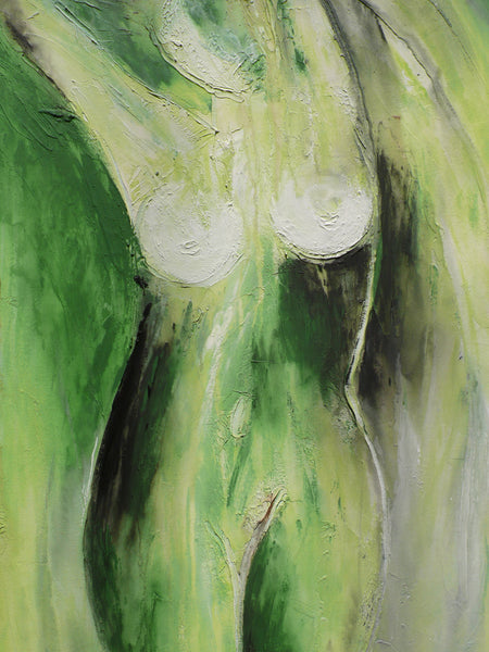 Edith Ulmer - Kurven-Reich (grün)