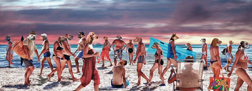 Hubert Wichelmann - At dogs beach