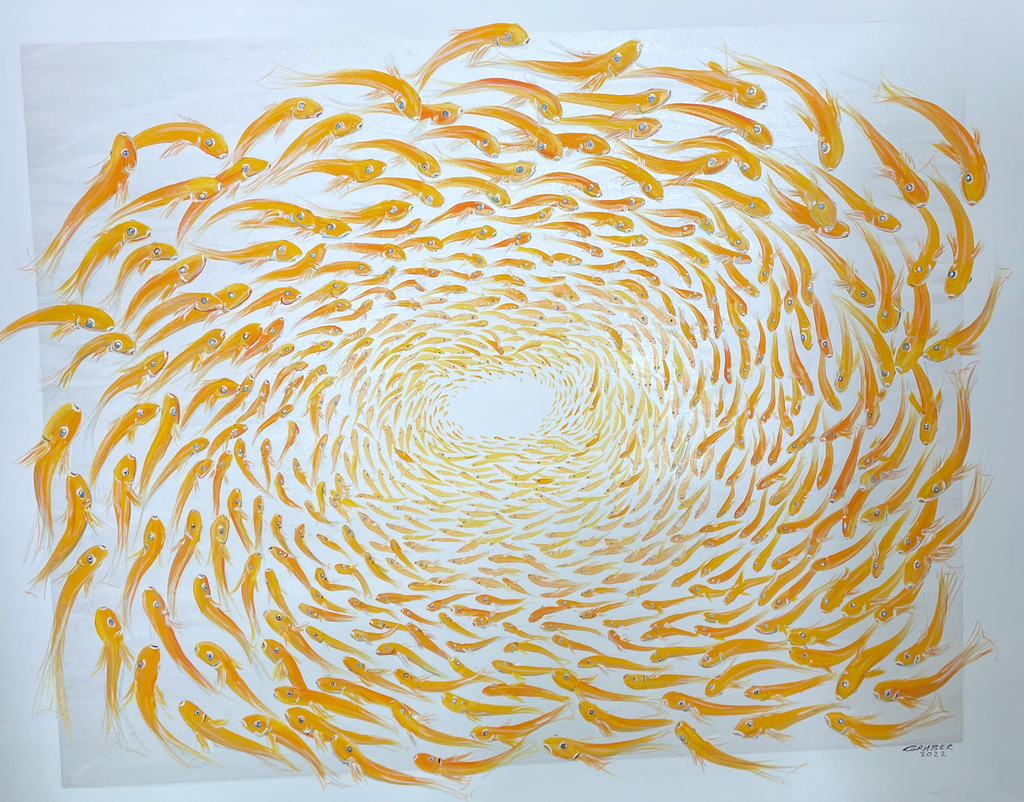 Michael Gruber - Gelbe Fische