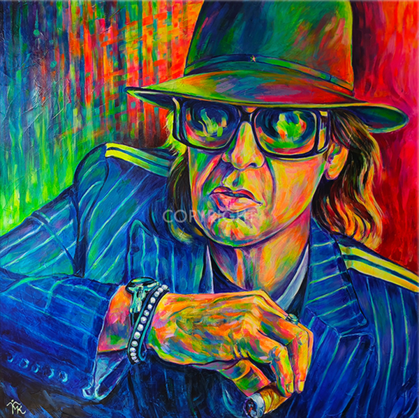 Margarita Kriebitzsch - Udo Lindenberg Portrait - Kunst-Mini (Motiv Nr. 159)