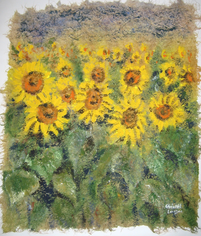 Christel Lenzgen - Sonnenblumen