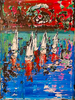 Hiltrud Hartmannn - Weiße Boote