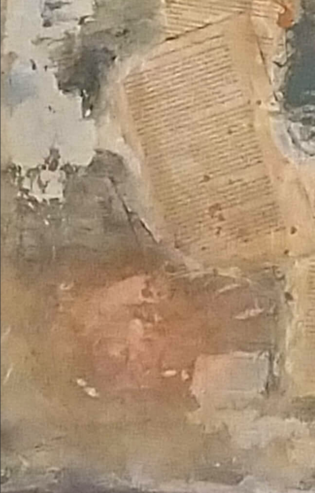 Daniela Laut - Abstrakt mit Buchseiten