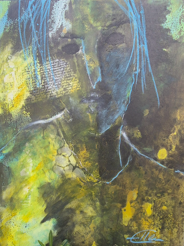 Ellen Ehmann - Mädchen in grün