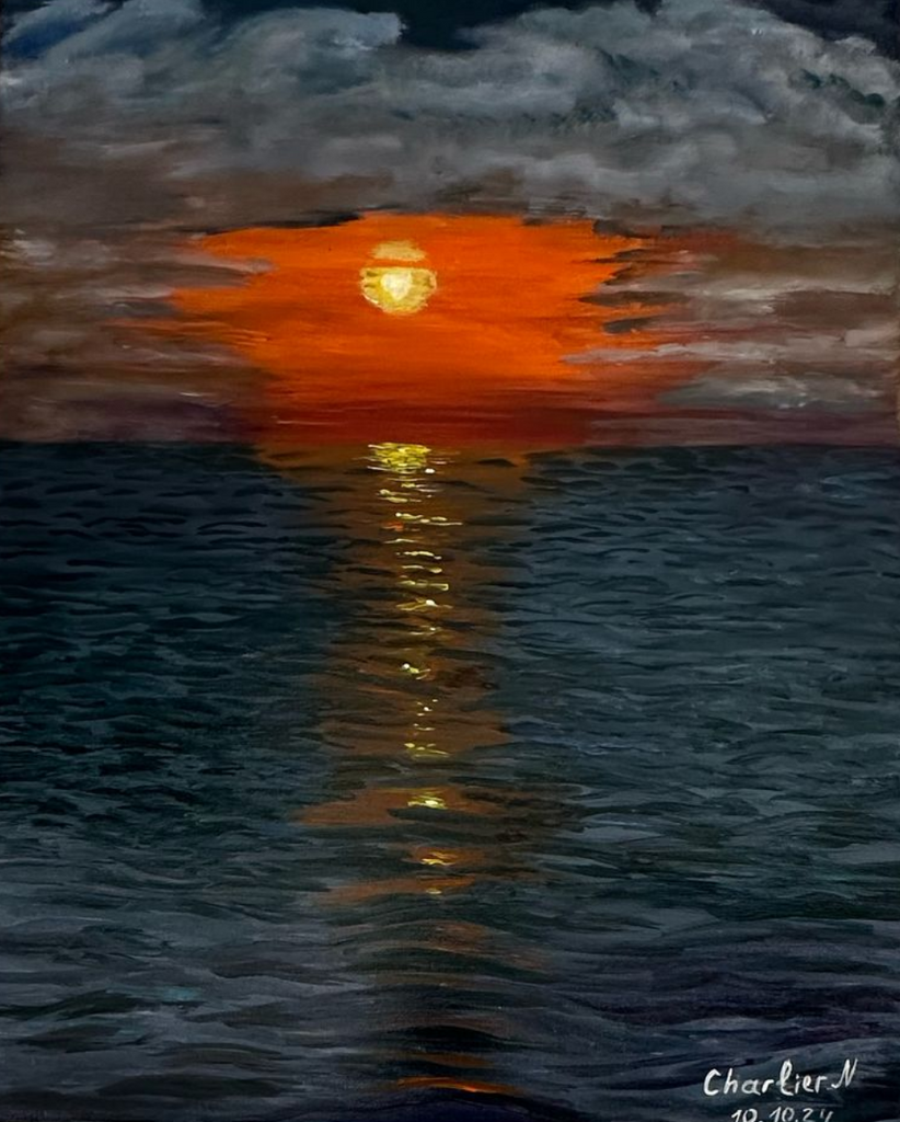 Nataliia Charlier - Sonnenuntergang in Kroatien