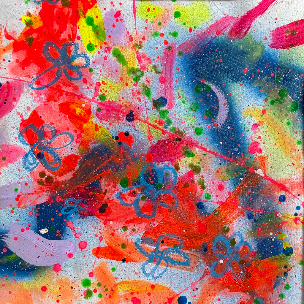 Carolyn Kraft - Urban Garden on paper #1