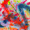 Carolyn Kraft - Urban Garden on paper #1