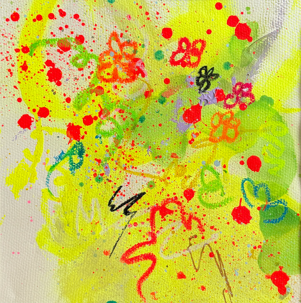 Carolyn Kraft - Urban Garden on paper #2