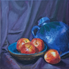 Lucyna Dorota Hartmann-Boldt - Stillleben mit Äpfel