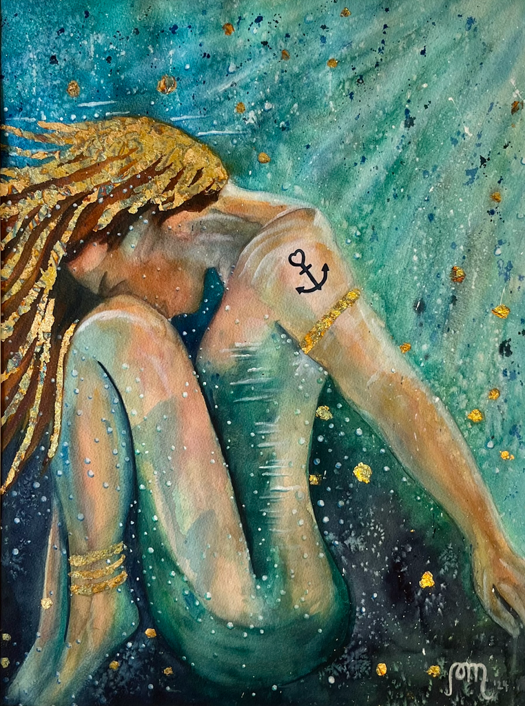 Nachtmalerin Pädi Muntwyler - Deep water