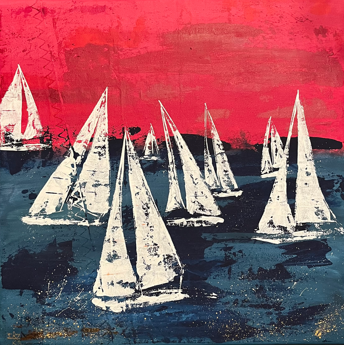 Kathrin B. Brassel - Sunset Sail