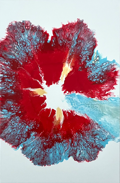 Manuela Rheydt - Blauer Mohn