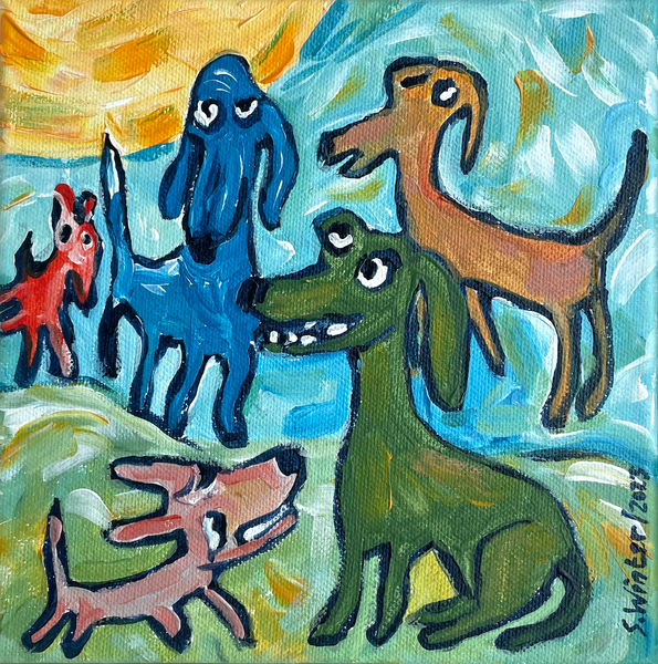 Steffen Winter - Bunte Hunde - 001/2023