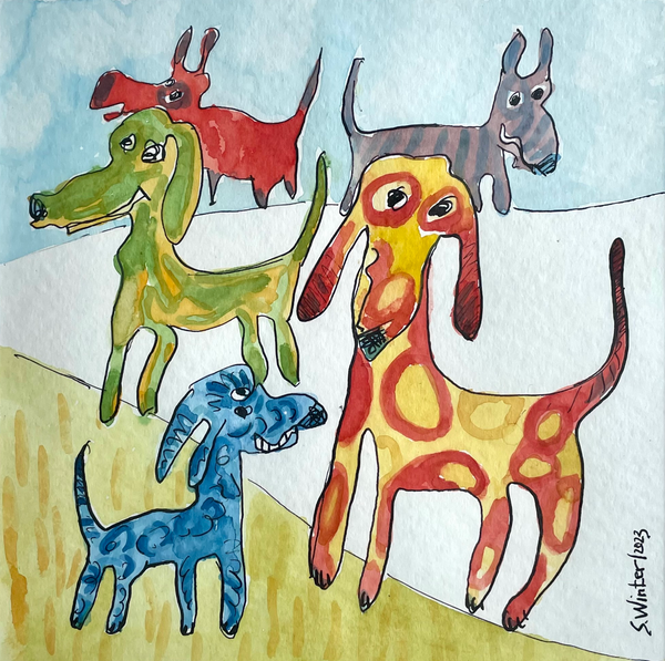 Steffen Winter - Bunte Hunde - 008/2023