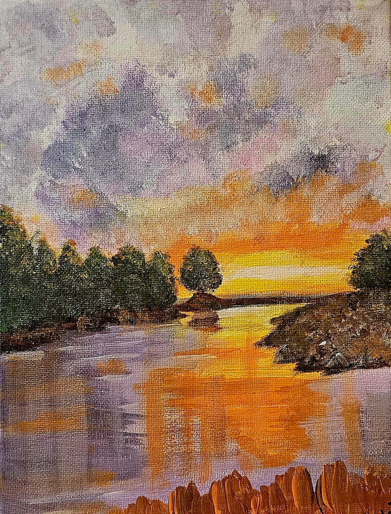 Jessika Gonzales - Natur in Sonnenaufgang