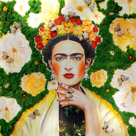 Ela Zollmann - Frida Kahlo - Begegnungen