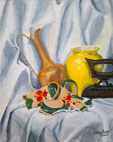 Lucyna Dorota Hartmann-Boldt - Stillleben mit Scherben