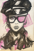 Jens Oehler - Frau in Schwarz mit Brille