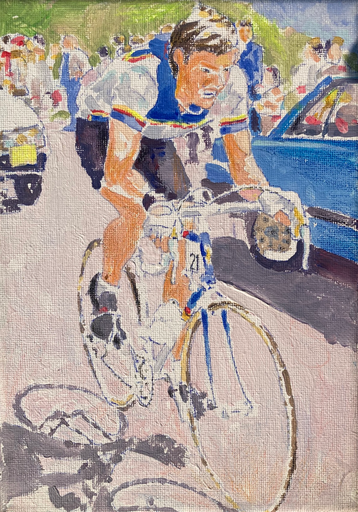 Sylvain Hirschi - Phil Anderson an der Tour de France