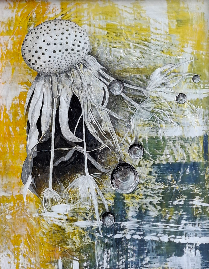 Christine Stock - Verblühter Löwenzahn - Pusteblume