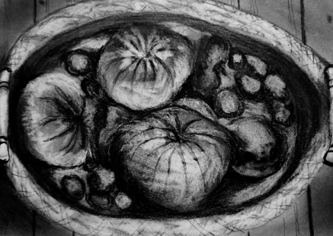 Agnes Beaujon-Machalke - Stilleben mit Tomaten