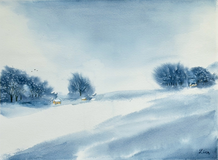 Li Zhou - Winter auf dem Land