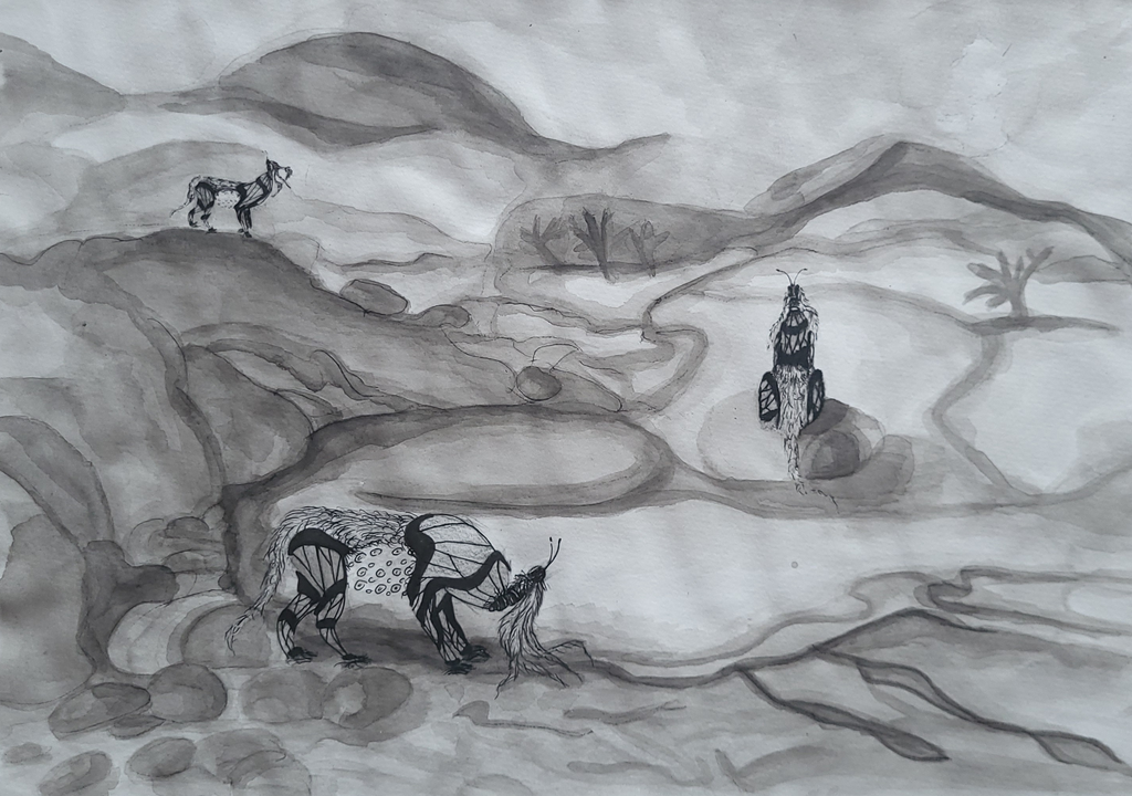 Jana Steinmann - Ruhiger Abend beim Gewässer