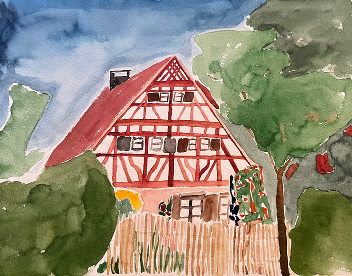 Karl Strebel - Das Bauernhaus